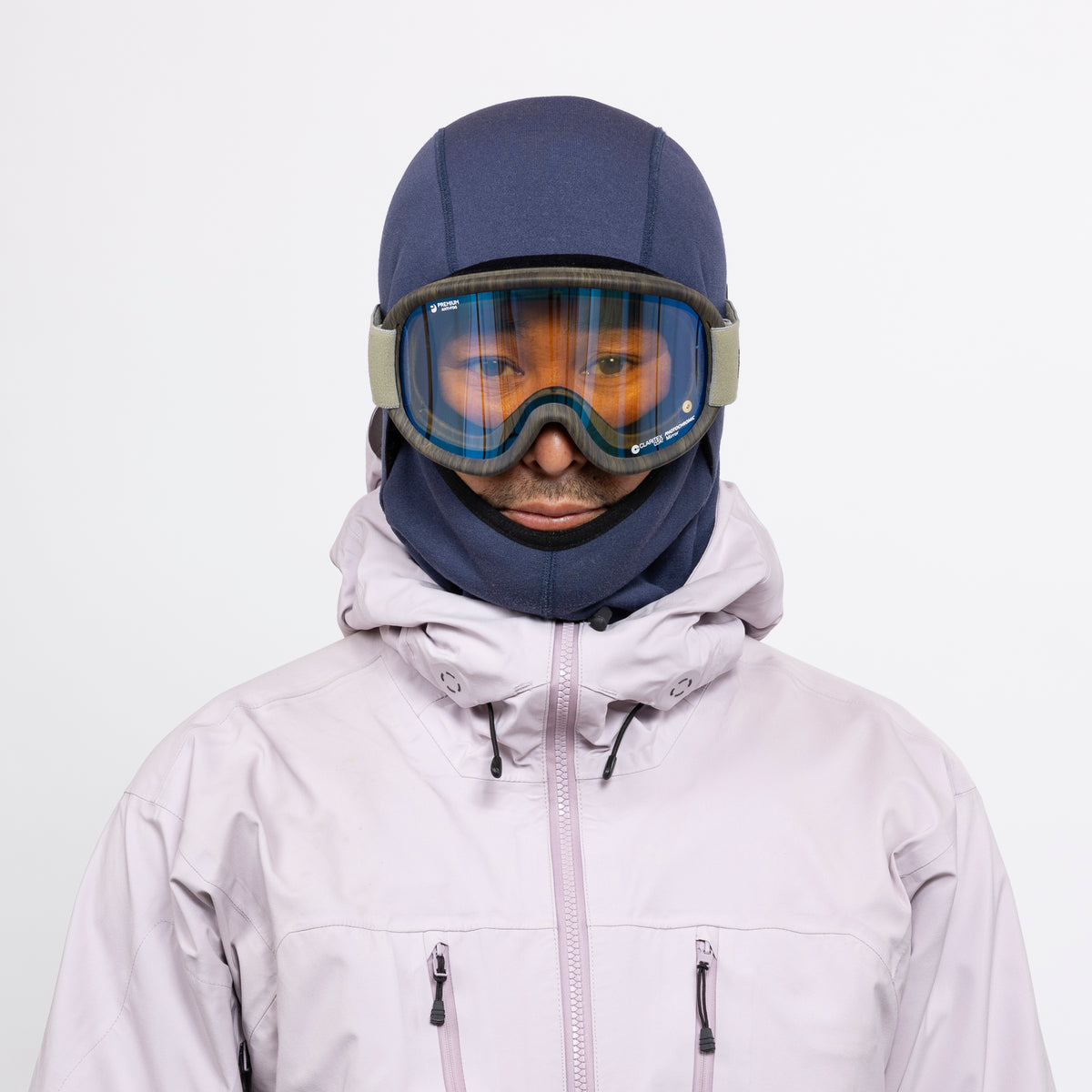 スノーボードゴーグル | SUPER LIGHT FRAME Green Timber – REVOLT