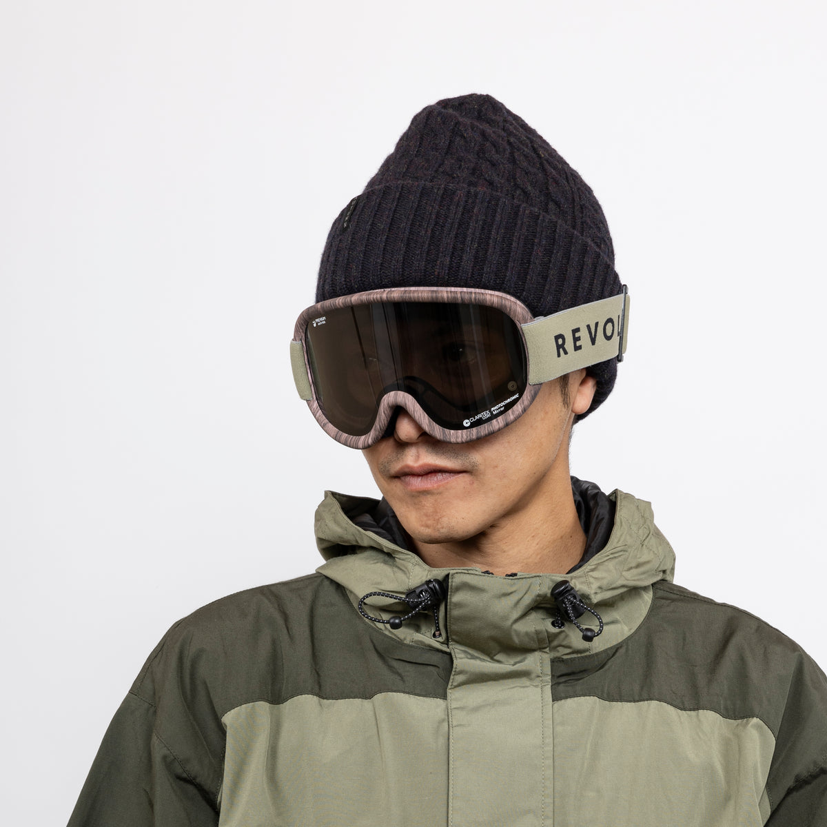 スノーボードゴーグル | SUPER LIGHT FRAME Pink Baum – REVOLT
