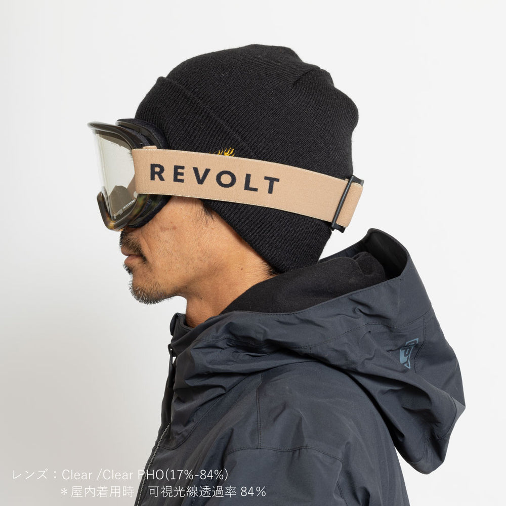 リボルト SUPER LIGHT FRAME BLK x Tortoise SUPER LIGHT FRAME ] Mat BLK x Tortoise – REVOLT ONLINE STORE