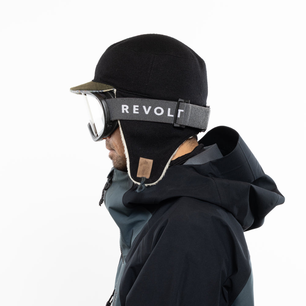 スノーボードゴーグル | SUPER LIGHT FRAME Black Denim – REVOLT