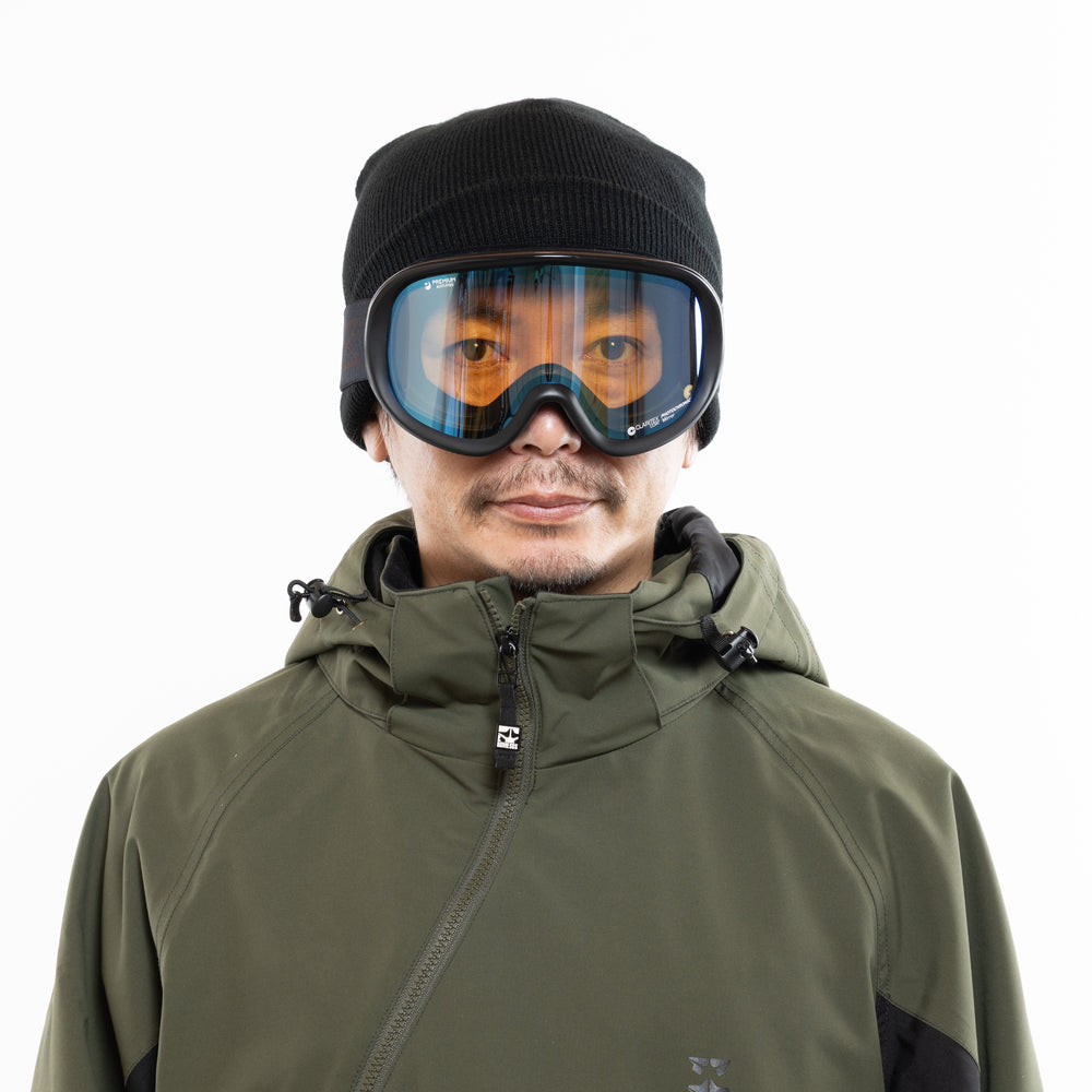 スノーボードゴーグル | SUPER LIGHT FRAME Black Gross x Matte