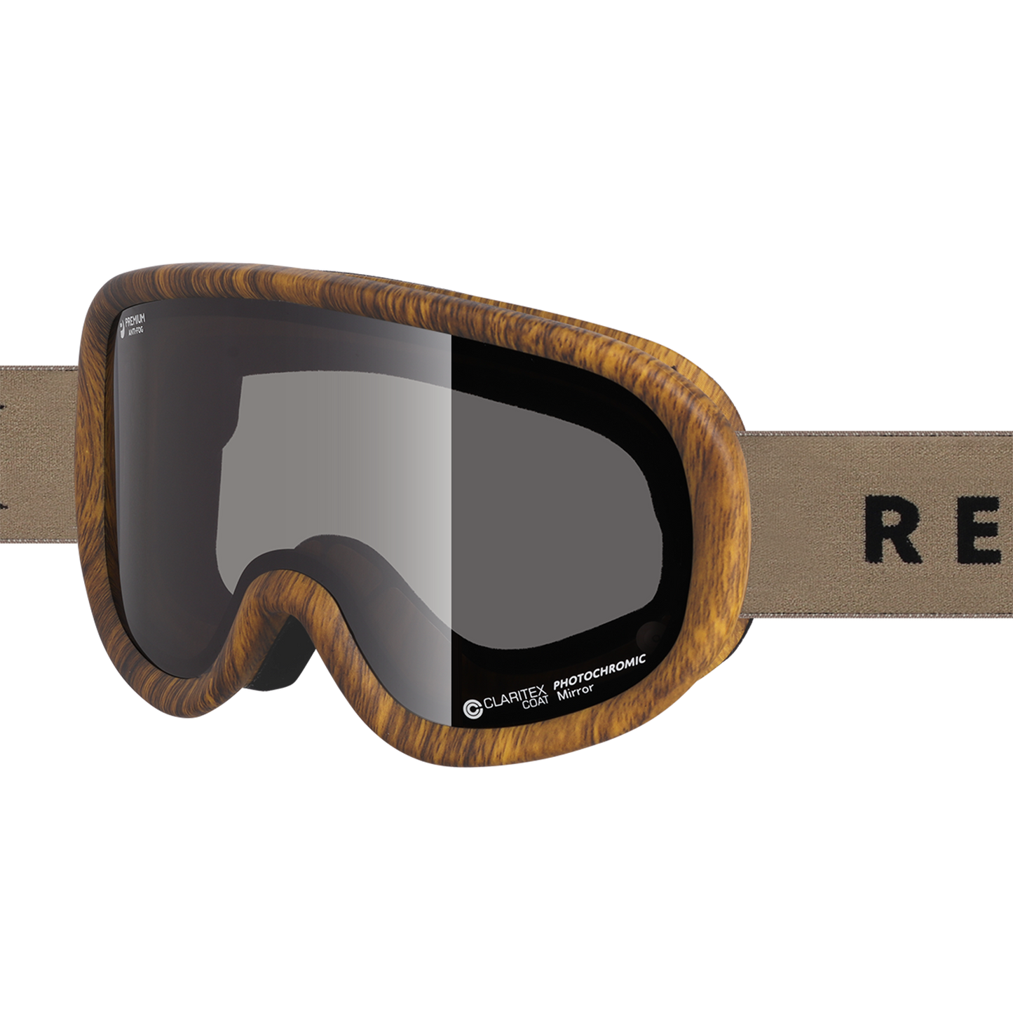 スノーボードゴーグル | SUPER LIGHT FRAME | Matte 山吹 Wood スノーボードゴーグル | SUPER LIGHT FRAME | Matte 山吹 Wood
