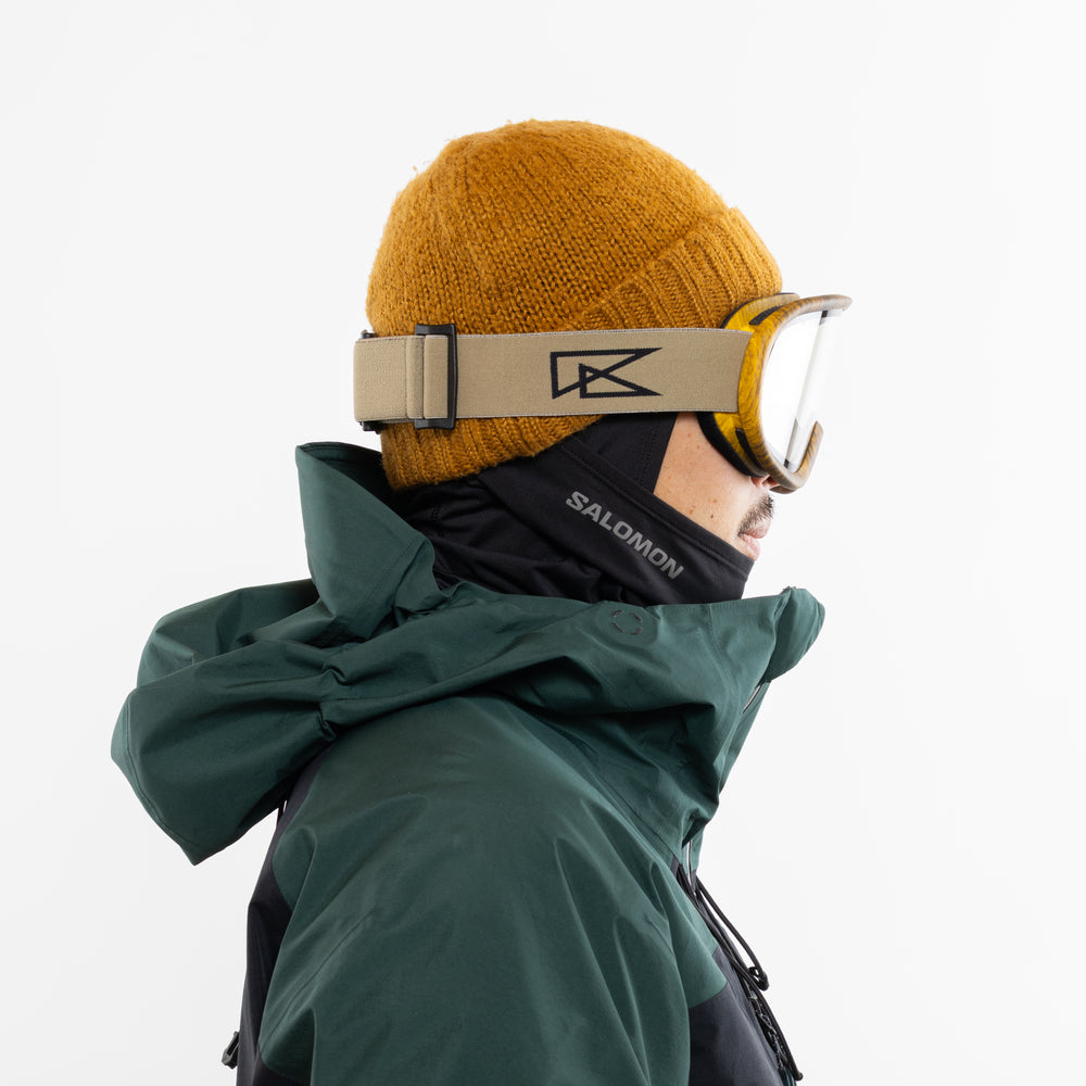 スノーボードゴーグル | SUPER LIGHT FRAME Matte 山吹 Wood – REVOLT
