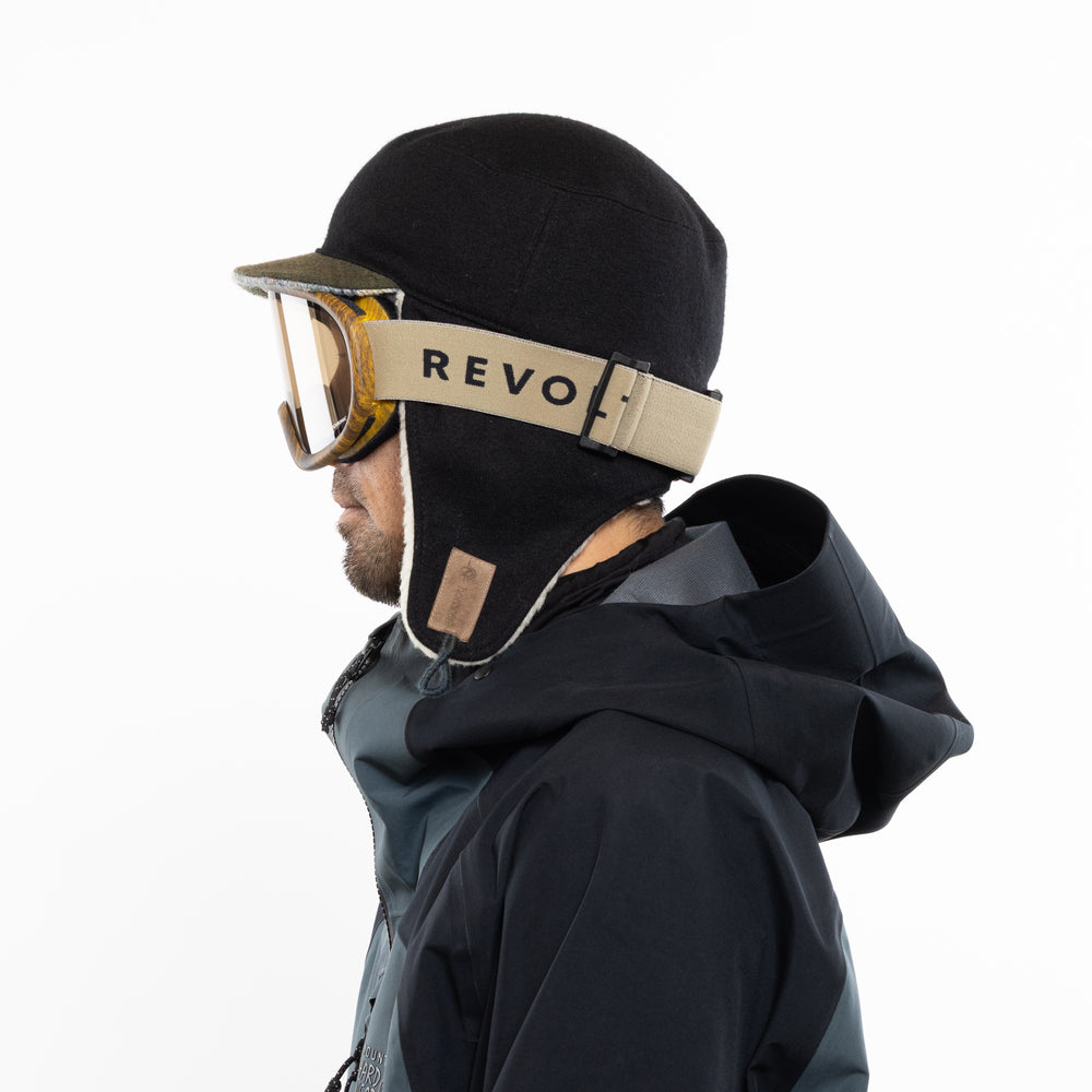 REVOLT SUPERLIGHTFRAME 　Matte山吹Wood スノーボードゴーグル | SUPER LIGHT FRAME Matte 山吹 Wood – REVOLT
