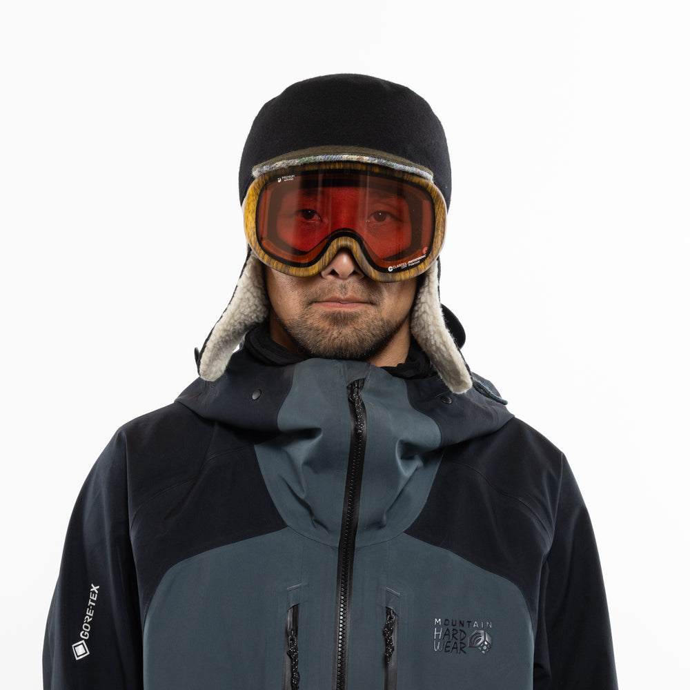 REVOLT SUPER LIGHT FRAME Matte 山吹 Wood c スノーボードゴーグル | SUPER LIGHT FRAME Matte 山吹 Wood – REVOLT