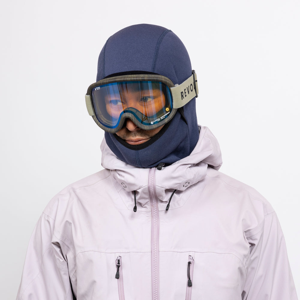 スノーボードゴーグル | SUPER LIGHT FRAME Green Timber – REVOLT