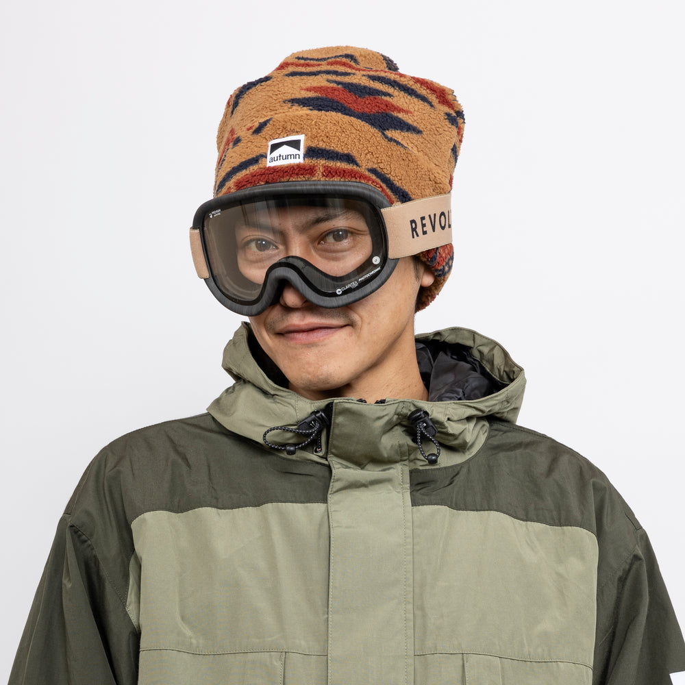 スノーボードゴーグル | SUPER LIGHT FRAME Mat Black Wood