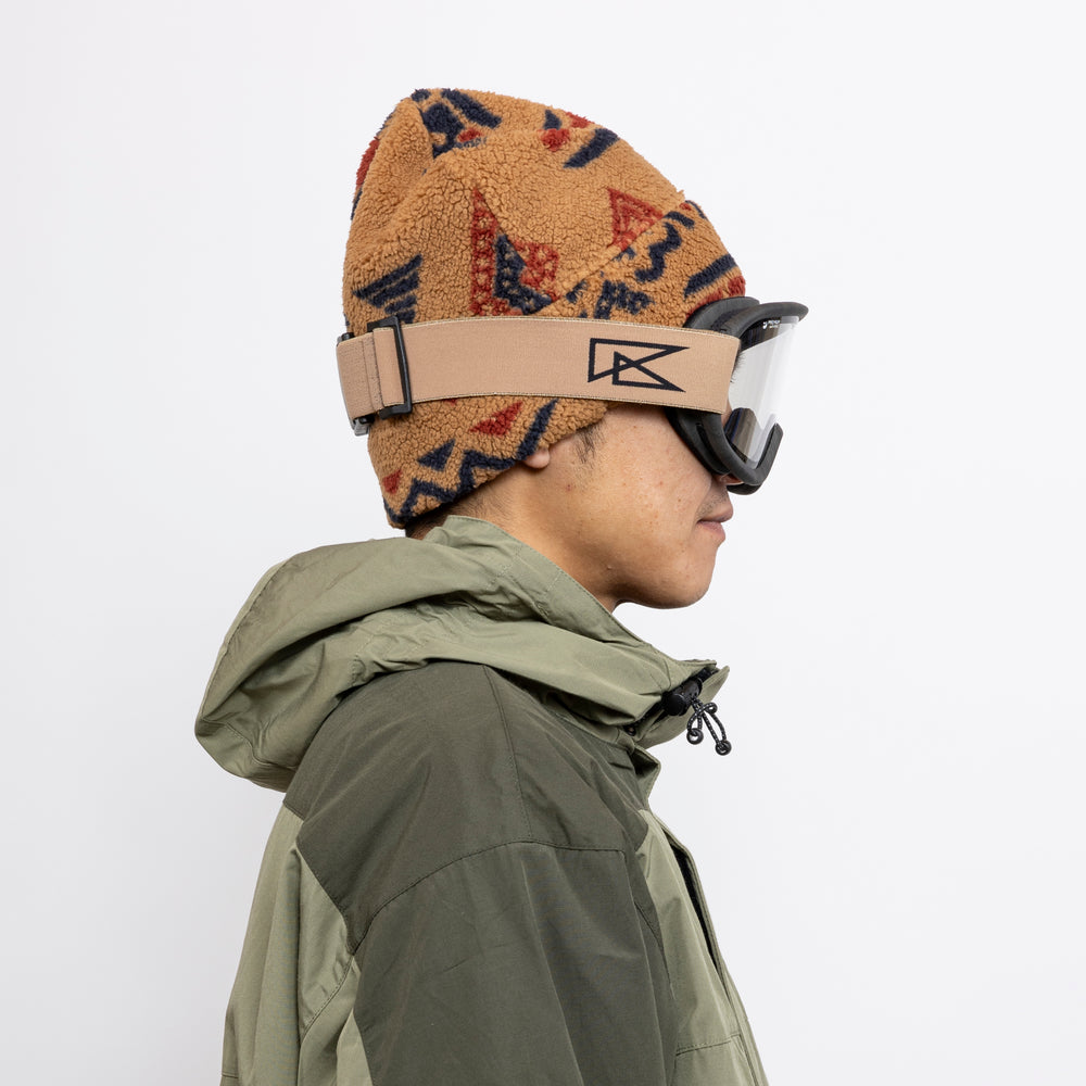 スノーボードゴーグル | SUPER LIGHT FRAME Mat Black Wood