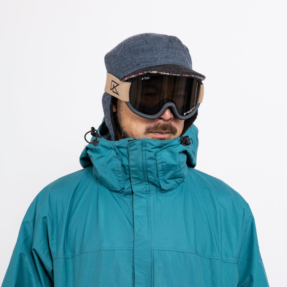 スノーボードゴーグル | SUPER LIGHT FRAME Mat Black – REVOLT