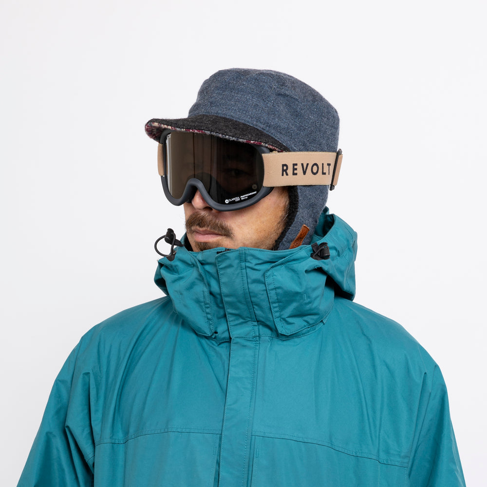 スノーボードゴーグル | SUPER LIGHT FRAME Mat Black – REVOLT ONLINE