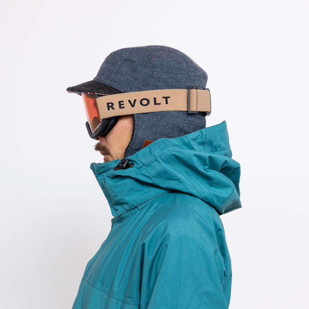 スノーボードゴーグル | SUPER LIGHT FRAME Mat Black – REVOLT ONLINE